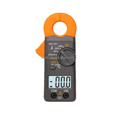 China SNT301 Mini Volt Amp OHM Tester Digital Clamp Meter Multimeter 301 for sale