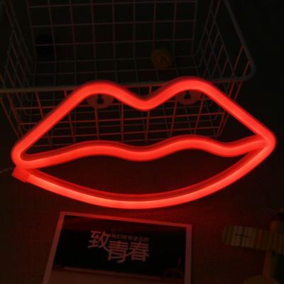 China Pretty New Neon Light USB And Battery Operated Custom Hanging Neon Sign Bedroom Halloween Decoration LED Lighting for sale