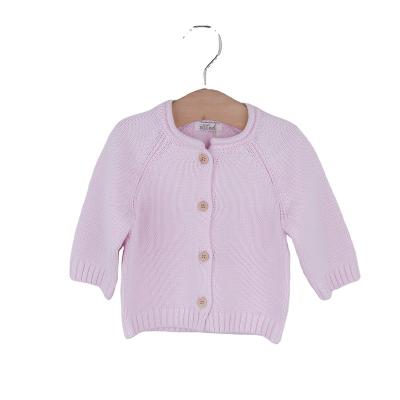 China High demand newborn organic cotton export products knitted baby sweater oversized cardigan anti-pilling for sale