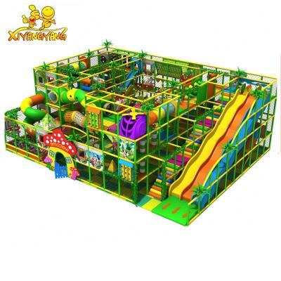 China Jungle Theme kids park design indoor playground for toddlers adult indoor play area kids soft play balls for sale