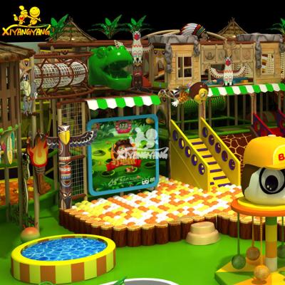 China Eco-Friendly Professional Kids Play Center Forest Theme Children Indoor Playground 2020 Rates Free Design Indoor Games for sale