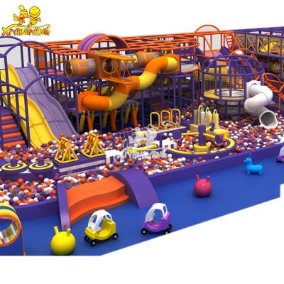 China Eco-friendly Children Theme Park Playground Equipment Large Space Maze For Indoor Playground for sale