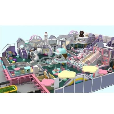 China Durable Amusement Park Used Commercial Inflatable Kids Indoor Playground Equipment For Sale for sale