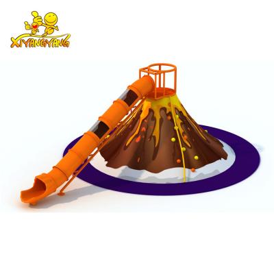 China Super High Quality Indoor Volcano Park Playground Volcano Climbing Trampoline Wall For Kids for sale