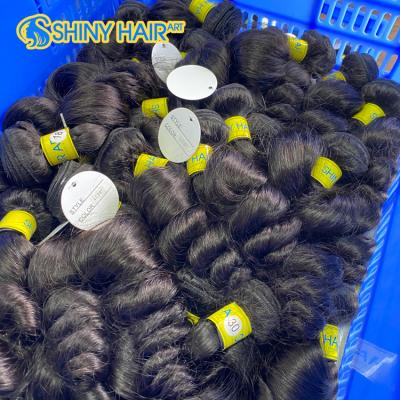 China Factory Price Loose Curly Mink One Donor Virgin Cuticle Aligned Hair, 7a Virgin Mink Brazilian Hair Raw, Real Russian Thick End Hair Extension for sale