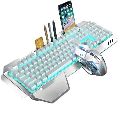 China XIMENG K680 Waterproof Rechargeable Wireless Mechanical Gaming Keyboard and Mouse Combo Set for sale