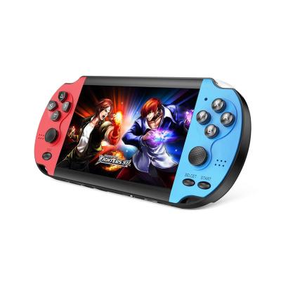 China Game Playing Wholesale Double-rocker X7plus Handheld Classic Game X7 Game Console 4.3 Inch HD Big Screen 8G Retro Mini Video Game MP5 for sale