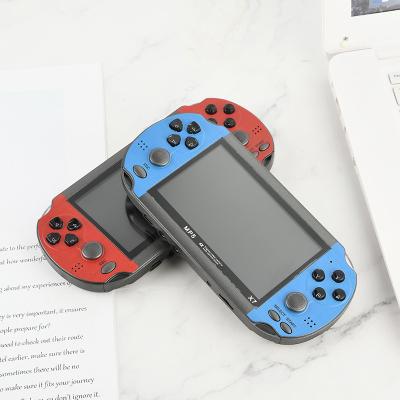 China Game Playing Retro Mini Handheld MP5 Game X7 Console Nostalgic 4.3 Inch HD Big Screen 8G Double-Rocker Classic Handheld Game Retro Video Game for sale