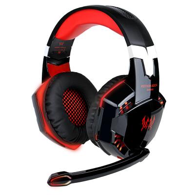 China KOTION EACH Headband Over-Ear G2000 Gaming Headset Headphone Earphone Headband With Mic Stereo Bass LED Light For PC Game for sale