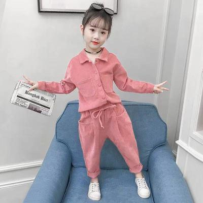 China new Anti-wrinkle baby clothes for girls hot sale sports suit the beautiful cute for sale