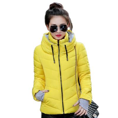 China Sustainable women's new short stand collar2022 thickened cotton padded coat cotton coat for ladies down coat cotton-padded for sale