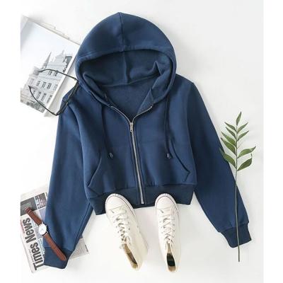 China New Fashion Oversized Hoodies Anti Shrink Women's Long Sweatshirt Side Zipper Coat Tops Pullover Sweatshirt for sale