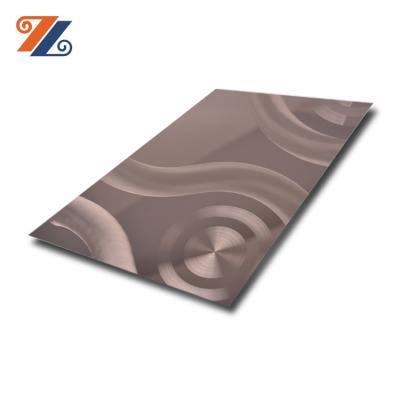 China Decoration Interior Hot Sales 1.0mm Exterior Wall 3D Laser Stainless Steel Plate For Interior Exterior Wall Decoration for sale