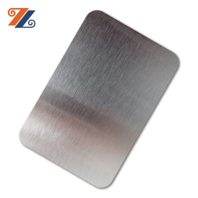 China Decoration and fabrication 1.0mm 1.5mm 1.8mm 201 304 316 no.4 elevator door and cabin panel satin brushed stainless steel for sale