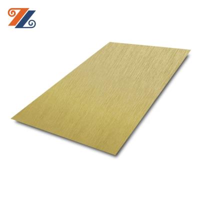 China Interior Wall Panels 201 304 Hongwang Supply ISO Stainless Steel Metal Sheet Brushed No.4 Finish For Wall Panel Decoration for sale