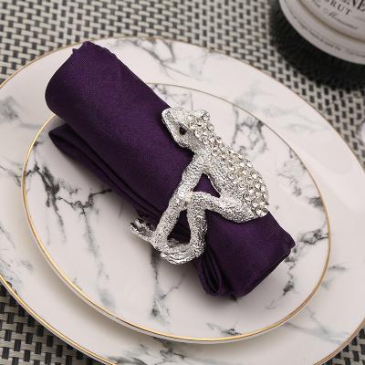 China Viable Vintage Frog Napkin Rings NAPKIN RINGS FOR WEDDING HOTELS AND FESTIVALS for sale