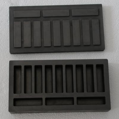 China High Density Custom Graphite Mould For Gold 0.1% Ash Bending Strength Melting for sale