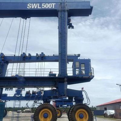 China Gantry Crane 5ton~600ton RTG mobile crane rubber tyre gantry crane for sale