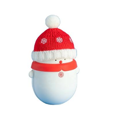 China Cute Mini Heater Christmas Snowman Portable Rechargeable Santa Hand Warmer Power Bank Winter and Power Bank Factory Hot Sales for Christmas Gift for sale