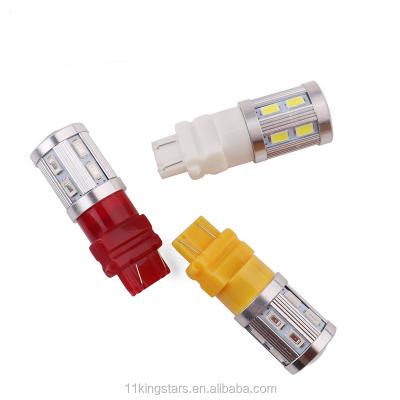 China interior lamp 1156 1157 p21w led turn light 3156 5630 car bulbs 12smd 5730 12led truck led tail light for sale