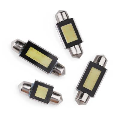 China Interior Lamp High Brightness Led Bulbs Car Indicating Light Radiator 3w Led Canbus Festoon Led Car Bulb 5050 6SMD for sale