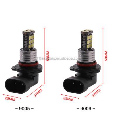 China Fog Light Auto Led 4014 9005 Light Head Lamp 45SMD Fog Light 9005 Led 9005 Led Head Lamp 9005 4014-45SMD for sale