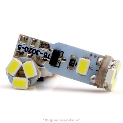 China Lamp car accessories 3020 5SMD 12v t5 interior dash lights dashboard bulb for sale