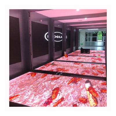 China P3.91 Dance Floor Indoor Rental Advertising Show Floor Indoor Led Screen Floor LED Display for sale