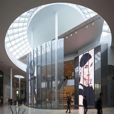 China High definitionShopping Indoor Mall Video Advertisingtransparent led display screen for sale