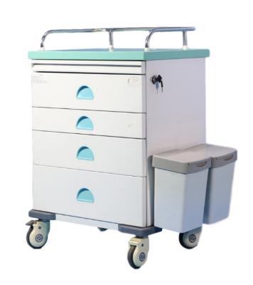 China Modern Hospital Trolley / Hospital Anesthesia Medical Trolley for sale