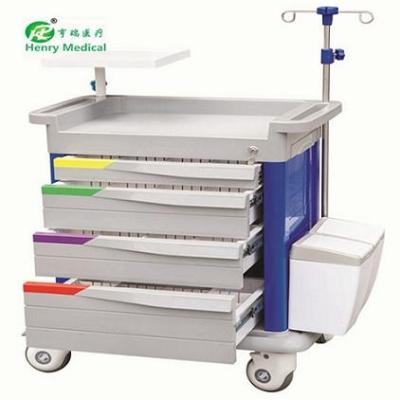 China Modern HR-352 ABS Nursing Carts / Medical Emergency Cart With CE Certificates for sale