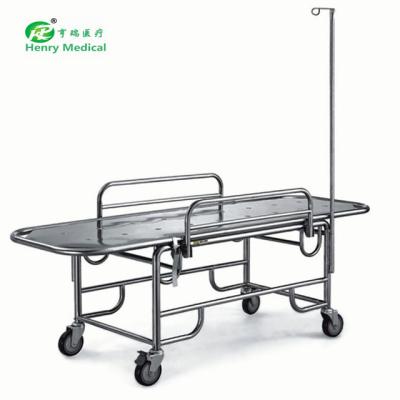 China Hr-117 stretcher/Traditional S.S Emergency Stretcher Patient Trolley for sale