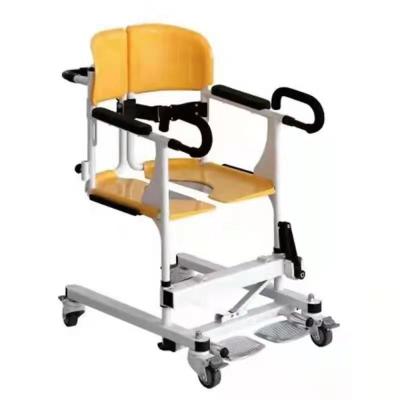 China Modern The Elderly And Handicapped Manual Transfer Chair Patient Lifter With Toilet (HR-TC03) for sale