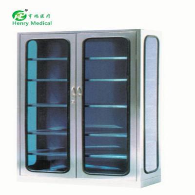 China Modern Lockable Hospital Furniture Stainless Steel Medical Instrument Cabinet Medicine Cupboard for sale