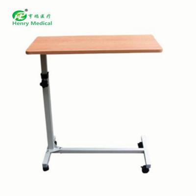 China Modern Hospital Furniture / Overbed Adjustment Table / Hospital Bedside Table for sale