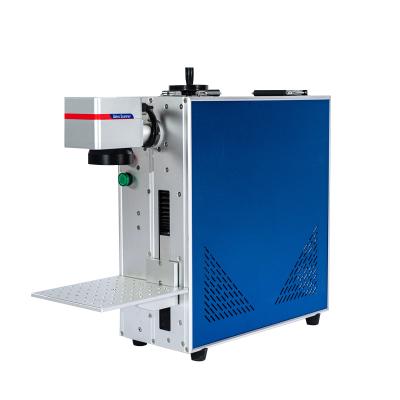 China Laser Marking Small Desktop Laser Fiber Laser 50w Metal Plastic Fiber Laser Marking Machines for sale