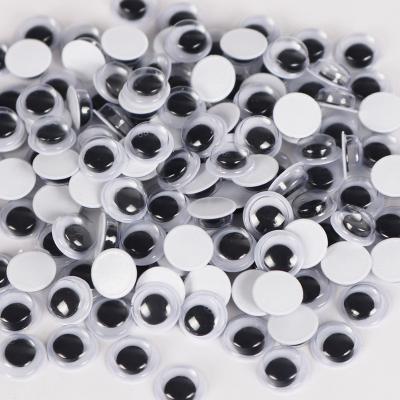 China Handcraft Safety Doll Black Plastic Googly Eyes For Toy Accessories for sale