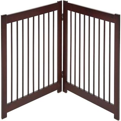 China Sustainable Custom Modern Minimalist Wooden Folding Fence Pet Home Fence for sale