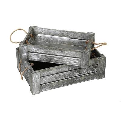 China Europe Pine High Quality Wooden Box Large Wooden Crates Wooden Boxes for sale