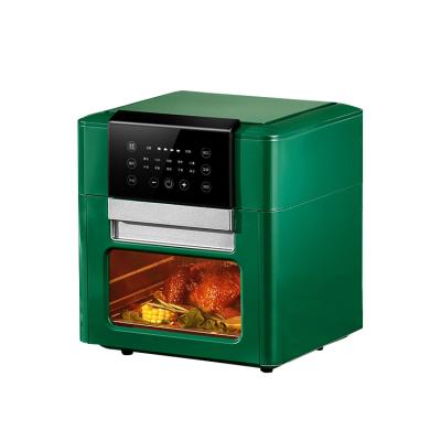 China Wholesale Large Capacity 15L Custom Commercial Touch Air Fryer Electric Toaster Oven for sale