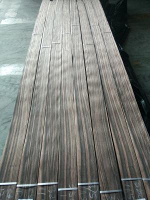 China Ebony Natural Wood Veneer - Makassar/Amara for sale