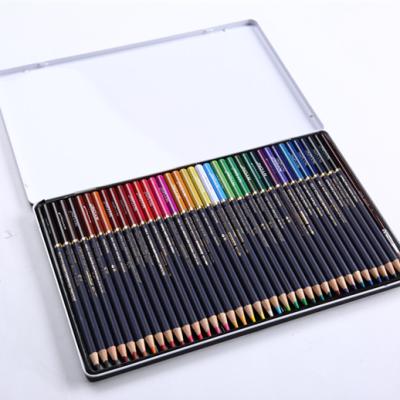 China Professional Art Drawing Pencil Kids Coloring Set Tin Box Packing With Color Pencil 24 7