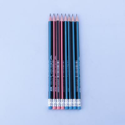 China Office & School pencil HB pencil in school wooden students dulk HB pencil standard pencil for sale