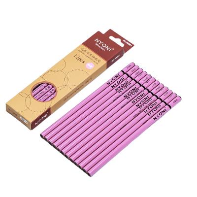 China Office & Extra Soft School Pencil Graphite Hexagon Pencils Charcoal Color Stationary Pencil New For Sketching for sale