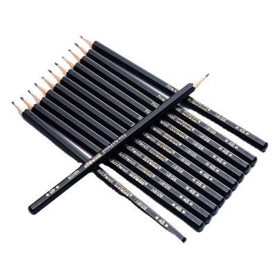 China Office & High Quality Art Supplies Pencils Charcoal Sketch School Lead Pencil Set Non-Toxic Drawing Materials for sale