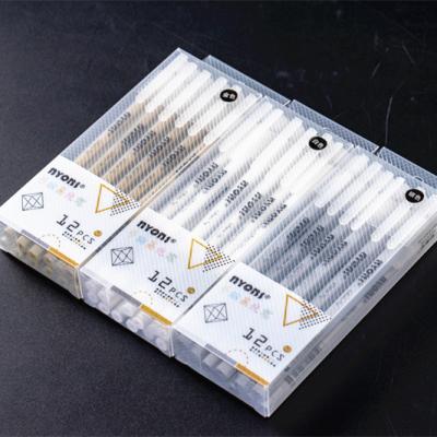 China Office & School pen NYONI N8209 cutomized white sliver gold color highlight pen for sale