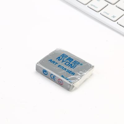 China Office Eraser Tpr Student Kneadable Mini Cute With Logo Square Rubber Material Eraser for sale