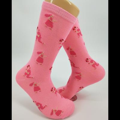 China Factory Supply Sustainable Custom Design Women Crew Socks for sale