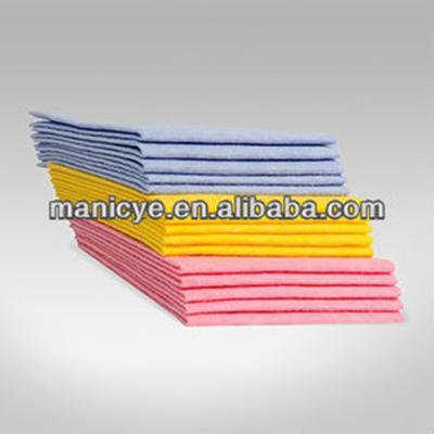 China Sustainable Factory Outlet Needle Punched Multi Nonwoven Magic Car Cleanroom Floor Kitchen Wiper for sale