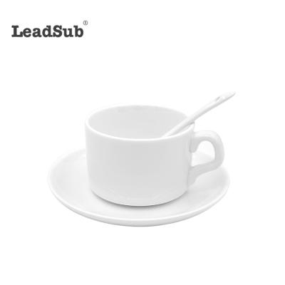 China Viable Hot Selling Sublimation Printing Plain Bone China Coffee Mug Ceramic Mug Set for sale